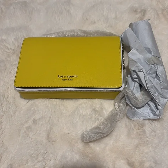 Yellow Kate Spade Crossbody - Picture 4 of 7